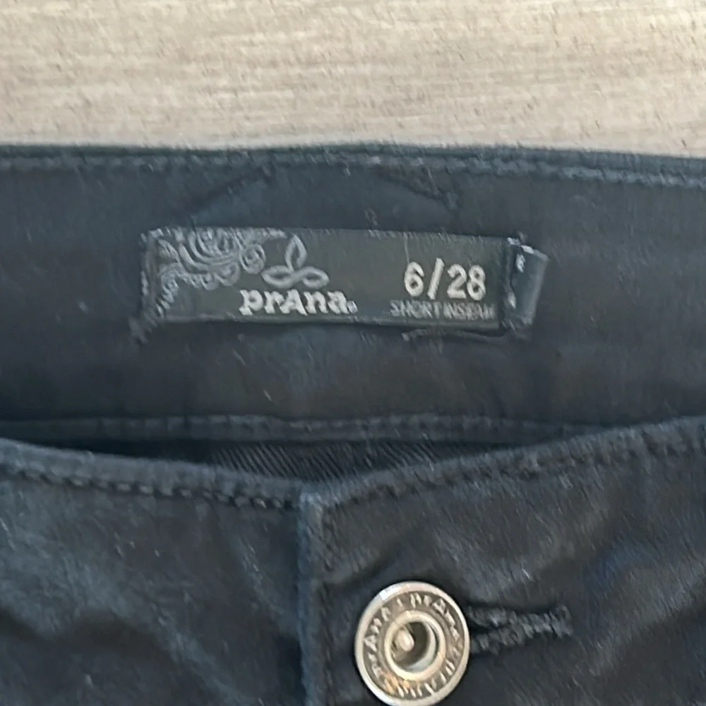 prAna Oday Jeans in black size 6